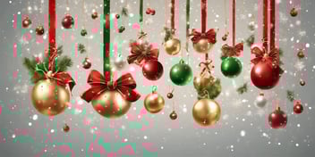 Jingle bells in realistic Christmas style