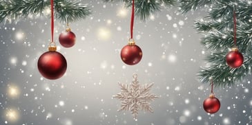 Blink in realistic Christmas style