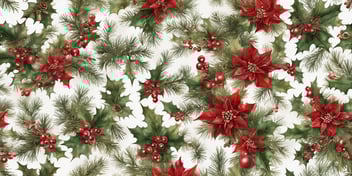 Carol Medley in realistic Christmas style
