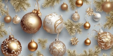 Ornament in realistic Christmas style
